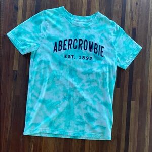 Abercrombie kids tie-dye short sleeve